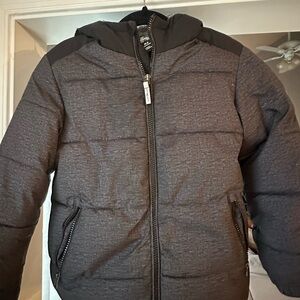 Boys size 8 Black Puffer winter Jacket
